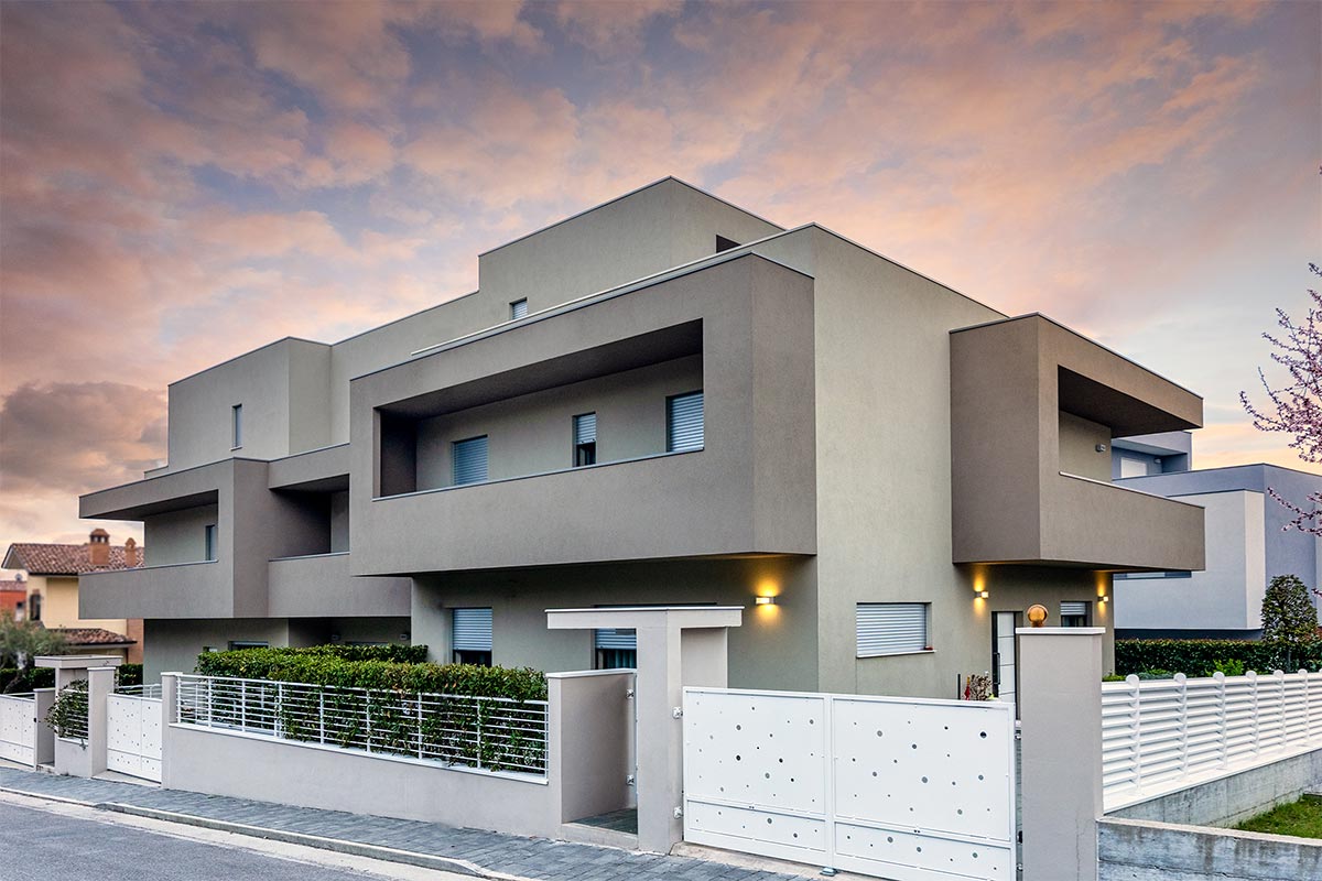 Proiezioni complesso residenziale Giulianova
