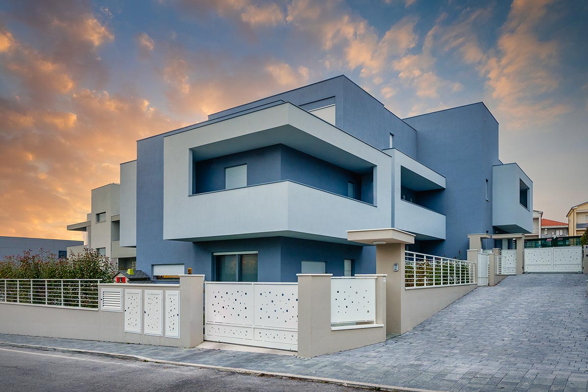 Proiezioni complesso residenziale Giulianova