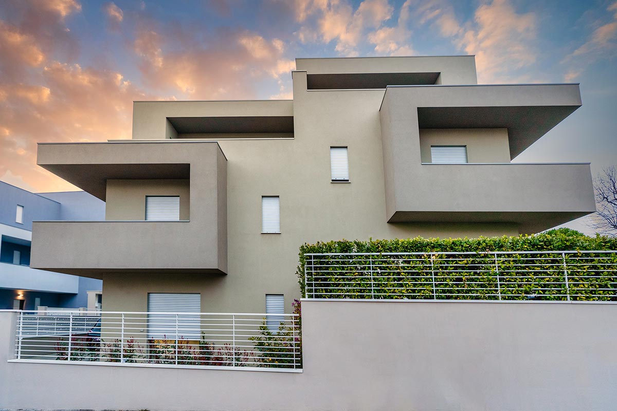 Proiezioni complesso residenziale Giulianova