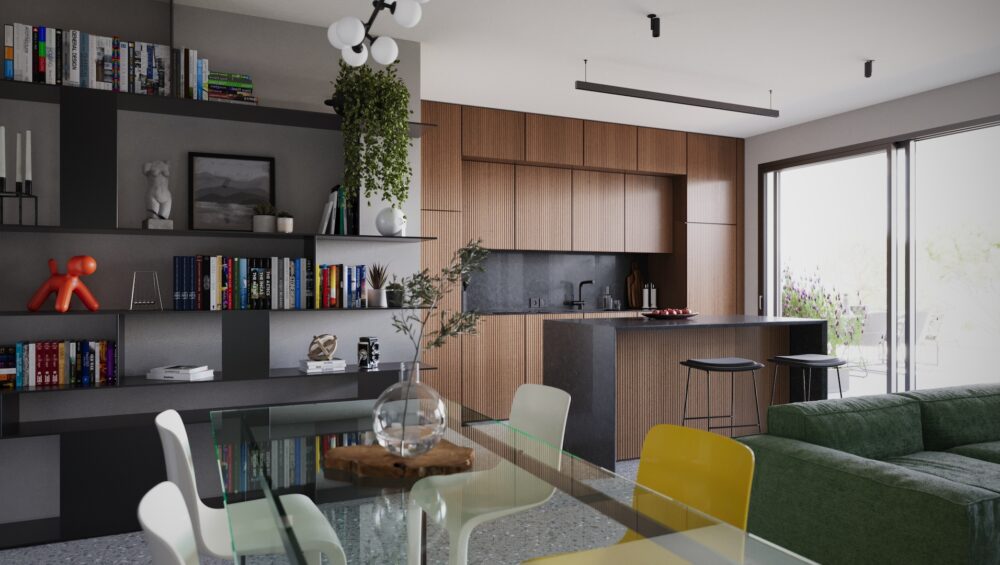 Render interno appartamento