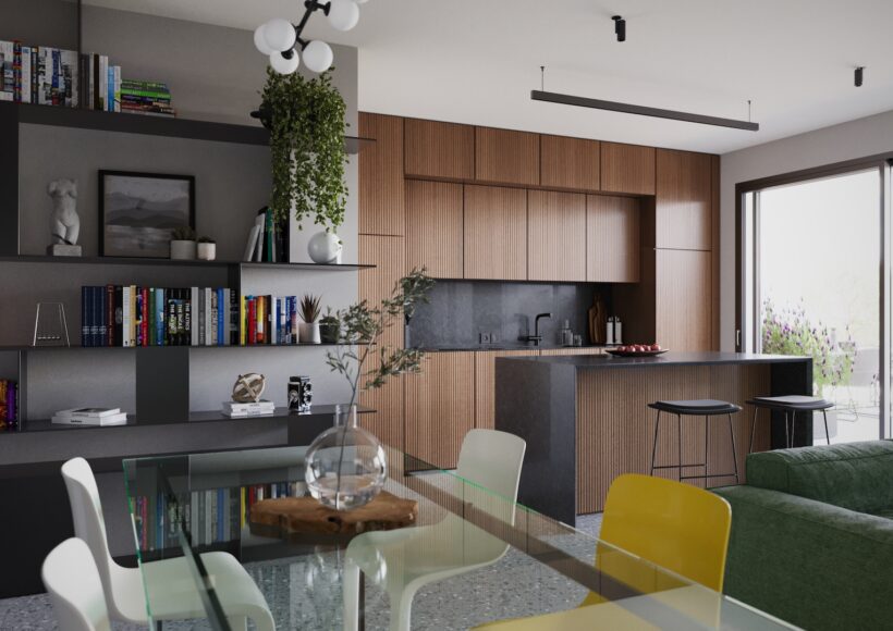 Render interno appartamento